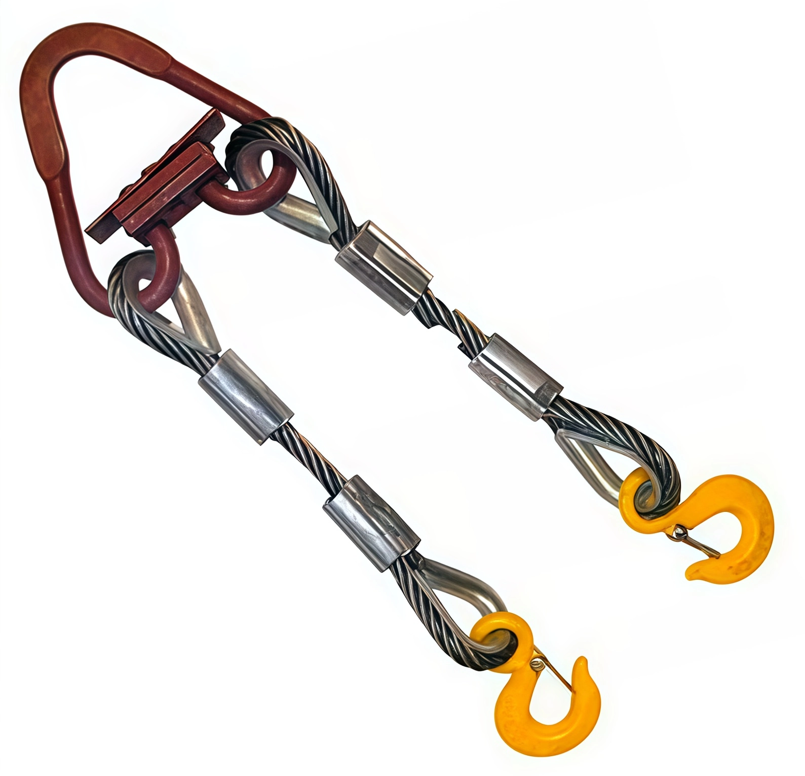 Строп канатный двухветвевой 2СК-4т 1м (опрессовка)