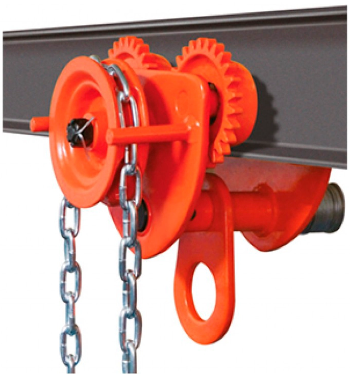 Тележка для тали 20 т 12 м