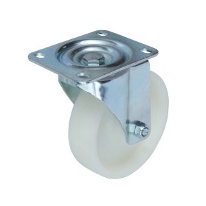 SCpn 63 - Большегрузное нейлоновое колесо 160 мм (площадка, поворотн, роликоподш)