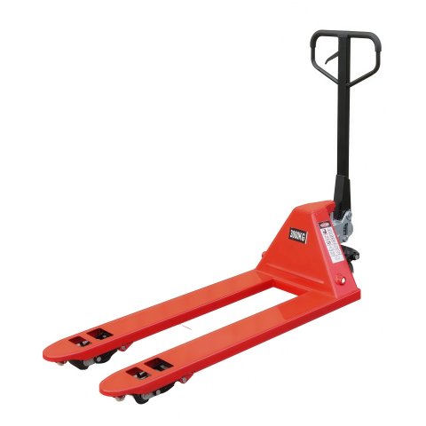 Тележка гидравлическая AC 30, г/п 3000 кг, вилы 1150x550 мм, резиновые колеса 180 мм