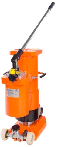 Домкрат гидравлический с лапой HML-25 т (низкий подхват, путевой)